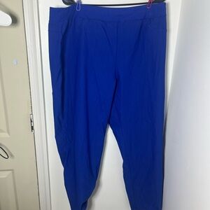 Anthony Richards Women's Vibrant Blue Straight Leg Pants